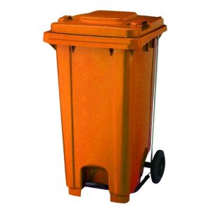 ΚΑΔΟΣ ΑΠΟΡΡΙΜΜΑΤΩΝ ΕΠΑΓΓΕΛΜΑΤΙΚΟΣ ΜΕ ΠΕΝΤΑΛ 240L 60x74x105cm VC691 VIOSARP - Image 4