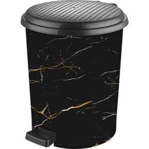 ΚΑΔΟΣ ΑΠΟΡΡΙΜΜΑΤΩΝ ΜΕ ΠΕΝΤΑΛ ΠΛΑΣΤΙΚΟΣ ΧΡΩΜΑΤΙΣΤΟΣ 10L 27x30x33,5cm No3-366 VIOSARP - Image 4