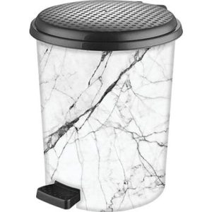 ΚΑΔΟΣ ΑΠΟΡΡΙΜΜΑΤΩΝ ΜΕ ΠΕΝΤΑΛ ΠΛΑΣΤΙΚΟΣ ΧΡΩΜΑΤΙΣΤΟΣ 10L 27x30x33,5cm No3-366 VIOSARP - Image 5