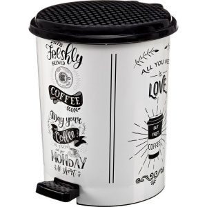 ΚΑΔΟΣ ΑΠΟΡΡΙΜΜΑΤΩΝ ΜΕ ΠΕΝΤΑΛ ΠΛΑΣΤΙΚΟΣ ΧΡΩΜΑΤΙΣΤΟΣ 10L 27x30x33,5cm No3-366 VIOSARP - Image 8