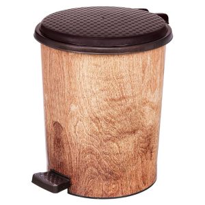 ΚΑΔΟΣ ΑΠΟΡΡΙΜΜΑΤΩΝ ΜΕ ΠΕΝΤΑΛ ΠΛΑΣΤΙΚΟΣ ΧΡΩΜΑΤΙΣΤΟΣ 5L 23x25,5x57,7cm Νο2-365 VIOSARP - Image 3