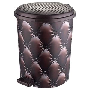 ΚΑΔΟΣ ΑΠΟΡΡΙΜΜΑΤΩΝ ΜΕ ΠΕΝΤΑΛ ΠΛΑΣΤΙΚΟΣ ΧΡΩΜΑΤΙΣΤΟΣ 5L 23x25,5x57,7cm Νο2-365 VIOSARP - Image 5