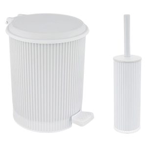 ΚΑΔΟΣ ΑΠΟΡΡΙΜΜΑΤΩΝ ΠΡΟΣΦΟΡΑ ΜΕ ΠΕΝΤΑΛ ΠΛΑΣΤΙΚΟΣ KAI ΠΙΓΚΑΛ NOSTALGIA 5L 23x29x29cm N521 VIOSARP - Image 8