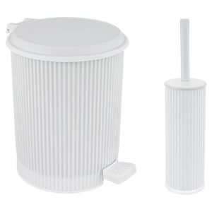 ΚΑΔΟΣ ΑΠΟΡΡΙΜΜΑΤΩΝ ΠΡΟΣΦΟΡΑ ΜΕ ΠΕΝΤΑΛ ΠΛΑΣΤΙΚΟΣ KAI ΠΙΓΚΑΛ NOSTALGIA 5L 23x29x29cm N521 VIOSARP - Image 8