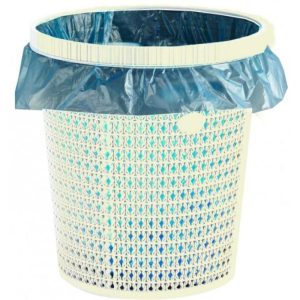 ΚΑΛΑΘΙ ΓΡΑΦΕΙΟΥ ΣΤΡΟΓΓΥΛΟ ΚΝΙΤ  ΜΕ ΚΑΠΑΚΙ ΚΑΙ ΥΠΟΔΟΧΗ ΓΙΑ ΣΑΚΟΥΛΑ Νο8461 12L 55x60cm - Image 4