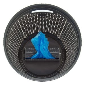 ΚΑΛΑΘΙ ΓΡΑΦΕΙΟΥ ΣΤΡΟΓΓΥΛΟ ΚΝΙΤ  ΜΕ ΚΑΠΑΚΙ ΚΑΙ ΥΠΟΔΟΧΗ ΓΙΑ ΣΑΚΟΥΛΑ Νο8461 12L 55x60cm - Image 5