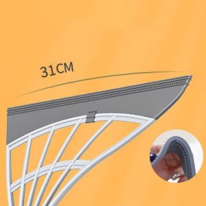 ΚΑΘΑΡΙΣΤΗΡΑΣ ΔΑΠΕΔΟΥ ΒΕΝΤΑΛΙΑ 30cm ΜΕ ΑΝΟΞΕΙΔΩΤΟ ΚΟΝΤΑΡΙ VIOSARP - Image 7