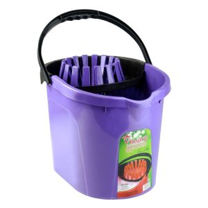 ΚΟΥΒΑΣ ΣΦΟΥΓΓΑΡΙΣΜΑΤΟΣ ΜΕ ΣΤΙΦΤΗ MEGA MOP 36x26x26cm - Image 1