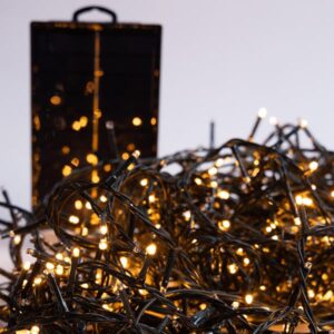 ΣΕΙΡΑ, 480 LED 3mm, ΗΛΙΑΚΟ ΣΥΛΛΕΚΤΗ 31V, ΑΙΣΘΗΤΗΡΑ ΦΩΤΟΣ, 3.7V 1800mAh*2, 12 ΠΡΟΓΡΑΜΜΑΤΑ, ΤΗΛΕΧΕΙΡΙΣΤΗΡΙΟ (TIMER & DIMMER), ΠΡΑΣΙΝΟ PVC ΚΑΛΩΔΙΟ, ΘΕΡΜΟ ΛΕΥΚΟ LED ΑΝΑ 5cm, ΠΑΡΟΧΗ 3m, IP44 - Image 1