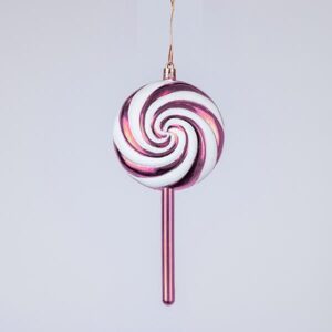 ΠΛΑΣΤΙΚΟ ΣΤΟΛΙΔΙ, ΓΛΕΙΦΙΤΖΟΥΡΙ, ΡΟΖ ΛΕΥΚΟ, ΣΕΤ 2ΤΜΧ, 19cm - Image 1