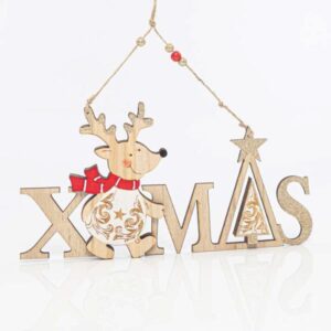 ΣΤΟΛΙΔΙ XMAS, ΜΕ ΤΑΡΑΝΔΟ, 26x29,5x0,5cm - Image 1