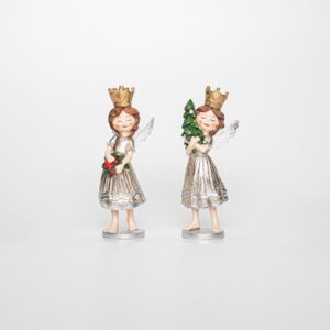 ΑΓΓΕΛΑΚΙ ΠΟΛΥΡΕΖΙΝ, ΜΕ ΔΕΝΤΡΑΚΙ, 2 ΣΧΕΔΙΑ, 6x5,5x15cm - Image 1