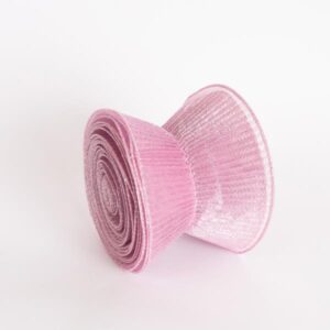 ΚΟΡΔΕΛΑ ΣΠΙΡΑΛ, ΡΟΖ, 500x12cm - Image 1