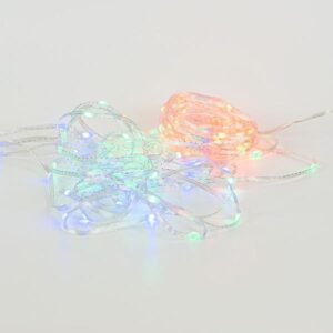 ΣΕΙΡΑ, 100 SMART MINI LED, USB, ΔΙΑΧΕΙΡΙΣΗ ΜΕΣΩ ΕΦΑΡΜΟΓΗΣ, ΤΗΛΕΧΕΙΡΙΣΤΗΡΙΟ, ΔΙΑΦΑΝΟ ΠΛΑΚΕ ΧΑΛΚΙΝΟ ΚΑΛΩΔΙΟ, RGB LED ΑΝΑ 10cm, ΠΡΟΕΚΤΑΣΗ ΠΑΡΟΧΗΣ 2m, IP20 - Image 1