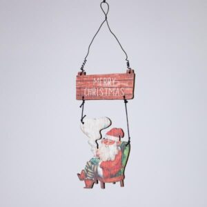 ΞΥΛΙΝΟ ΣΤΟΛΙΔΙ, ΑΓΙΟΣ ΒΑΣΙΛΗΣ ΣΕ ΠΟΛΥΘΡΟΝΑ, 0.4x8,3x15cm - Image 1