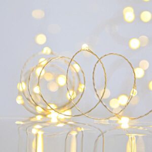 ΣΕΙΡΑ, 200 MINI LED, ΜΕΤΑΣΧΗΜΑΤΙΣΤΗ, ΣΤΑΘΕΡΟ, ΑΣΗΜΙ ΧΑΛΚΙΝΟ ΚΑΛΩΔΙΟ, ΘΕΡΜΟ ΛΕΥΚΟ, ΑΝΑ 10cm, ΠΡΟΕΚΤΑΣΗ ΠΑΡΟΧΗΣ 5m, ΙΡ44 - Image 1