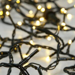 ΣΕΙΡΑ, 50 LED 5mm, ΜΠΑΤΑΡΙΑΣ 3xAA, ΧΡΟΝΟΔΙΑΚΟΠΤΗΣ, ΠΡΑΣΙΝΟ PVC ΚΑΛΩΔΙΟ, ΘΕΡΜΟ ΛΕΥΚΟ LED ΑΝΑ 10cm, ΠΡΟΕΚΤΑΣΗ ΠΑΡΟΧΗΣ 50cm, IP20 - Image 1