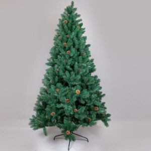 ΔΕΝΤΡΟ ΚΕΔΡΟΣ, ΧΙΟΝΙΣΜΕΝΟ ΜΕ ΚΟΥΚΟΥΝΑΡΙΑ ΚΑΙ BERRIES 210cm - Image 1