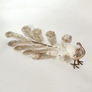 ΠΑΓΩΝΙ, ΣΑΜΠΑΝΙ, ΜΕ GLITTER ΚΑΙ ΠΟΥΠΟΥΛΑ, 82cm - Image 1