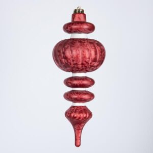 ΠΛΑΣΤΙΚΟ ΣΤΟΛΙΔΙ, ΑΣΠΡΟ ΚΟΚΚΙΝΟ, 31cm - Image 1