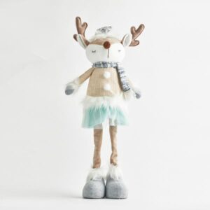 ΓΥΝΑΙΚΑ ΤΑΡΑΝΔΟΣ, ΜΕ ΓΑΛΑΖΙΑ ΡΟΥΧΑ, 23x17x79cm - Image 1