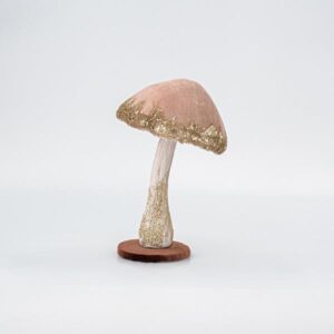 ΒΕΛΟΥΔΙΝΟ ΜΑΝΙΤΑΡΙ, ΣΟΜΟΝ, ΜΕ ΧΡΥΣΟ ΓΚΛΙΤΕΡ, 16x26cm - Image 1