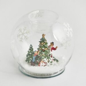 ΒΑΣΗ ΓΙΑ ΡΕΣΩ, ΜΕ ΔΕΝΤΡΑΚΙΑ, ΣΕΤ 2ΤΜΧ, 10x10x8.8cm - Image 1