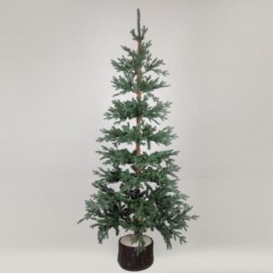 ΔΕΝΤΡΟ ΔΑΝΙΑ, PE KAI PVC, ΜΕ ΞΥΛΙΝΟ ΚΟΡΜΟ ΣΤΗ ΒΑΣΗ, 240cm - Image 1