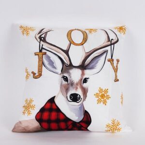 ΜΑΞΙΛΑΡΙ ΚΟΚΚΙΝΟ, ΜΕ ΤΑΡΑΝΔΟ,  45x45cm - Image 1