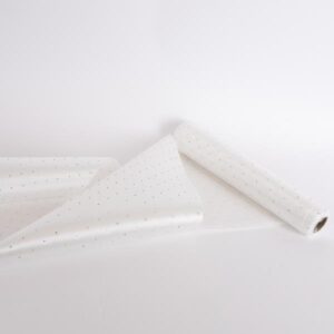 ΡΑΝΝΕΡ, ΛΕΥΚΟ ΜΕ ΚΡΥΣΤΑΛΛΑΚΙΑ, 28cmx2.7m - Image 1