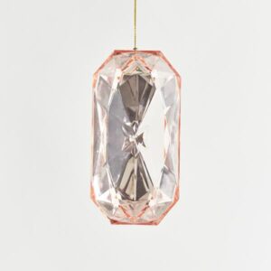 ΣΤΟΛΙΔΙ, ΔΙΑΜΑΝΤΙ, ΡΟΖ ΧΡΥΣΟ, 7x5,5x14,5cm - Image 1