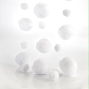 ΓΙΡΛΑΝΤΑ ΜΕ ΧΙΟΝΟΜΠΑΛΕΣ, 180cm - Image 1