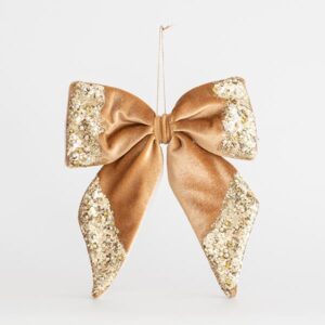 ΒΕΛΟΥΔΙΝΟΣ ΦΙΟΓΚΟΣ, ΜΟΚΑ, ΜΕ GLITTER, 20x20cm - Image 1