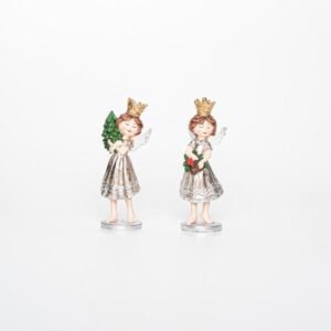 ΑΓΓΕΛΑΚΙ ΠΟΛΥΡΕΖΙΝ, ΜΕ ΔΕΝΤΡΑΚΙ, 2 ΣΧΕΔΙΑ, 4x4x11,50cm - Image 1