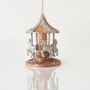 ΚΑΡΟΥΖΕΛ ΑΚΡΥΛΙΚΟ, ΜΕ ΣΑΜΠΑΝΙ GLITTER, 7,5x10,8cm - Image 1