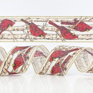 ΚΟΡΔΕΛΑ ΛΕΥΚΗ, ΜΕ ΚΟΚΚΙΝΑ ΠΟΥΛΑΚΙΑ,  6,35cm, 10Y - Image 1