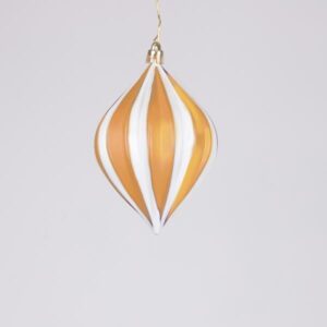 ΠΛΑΣΤΙΚΟ ΣΤΟΛΙΔΙ, ΧΡΥΣΟ ΛΕΥΚΟ, ΣΕΤ 3ΤΜΧ, 10cm - Image 1