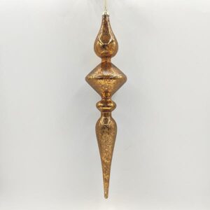 ΓΥΑΛΙΝΟ ΣΤΟΛΙΔΙ, ΚΑΦΕ, ΣΕΤ 2ΤΜΧ, 7x35cm - Image 1