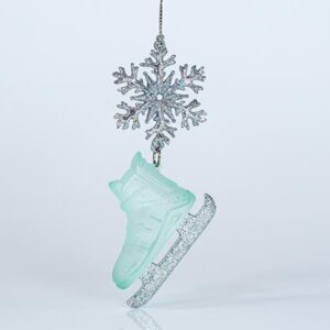 ΠΑΓΟΠΕΔΙΛΟ ΑΚΡΥΛΙΚΟ, ΜΕΝΤΑ, ΜΕ ΧΙΟΝΟΝΙΦΑΔΑ, 6,3x13cm - Image 1