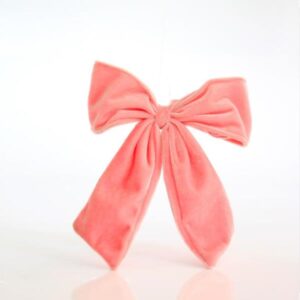 ΦΙΟΓΚΟΣ, ΒΕΛΟΥΔΙΝΟΣ ΡΟΖ, 15x2x17cm - Image 1