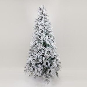 ΔΕΝΤΡΟ ΕΛΑΤΟ ΧΙΟΝΙΣΜΕΝΟ ΜΕ ΚΟΥΚΟΥΝΑΡΙΑ, ΡΕΙΚΙΑΒΙΚ, 210cm - Image 1