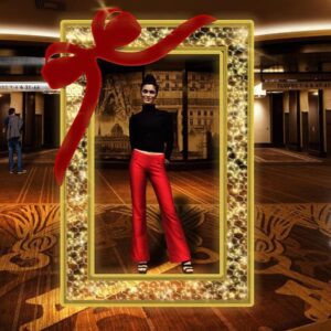 ΕΠΑΓΓΕΛΜΑΤΙΚΟ ΣΧΕΔΙΟ, ΚΟΡΝΙΖΑ, ΘΕΡΜΗ ΛΕΥΚΗ LED ΦΩΤΟΣΩΛΗΝΑ, 165x250cm, IP65 - Image 1