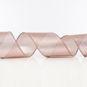 ΚΟΡΔΕΛΑ ΡΟΖ,  ΜΕΤΑΛΛΙΖΕ, 6,35cm, 10Y - Image 1