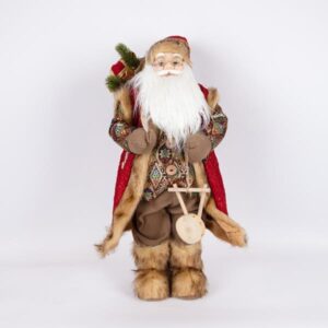 ΑΗ ΒΑΣΙΛΗΣ ΜΕ ΚΟΚΚΙΝΑ ΒΕΛΟΥΔΙΝΑ ΡΟΥΧΑ, 60cm - Image 1