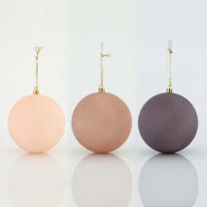 ΜΠΑΛΑ ΠΛΑΣΤΙΚΗ, ΜΩΒ ΜΑΤ ΠΑΛ, ΣΕΤ 6ΤΜΧ, 10cm - Image 1