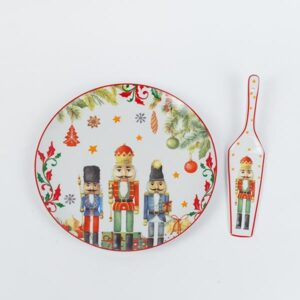 ΠΙΑΤΕΛΑ ΜΕ ΣΠΑΤΟΥΛΑ, ΜΕ ΚΑΡΥΟΘΡΑΥΣΤΕΣ, 27cm - Image 1