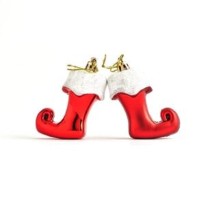 ΣΤΟΛΙΔΙ ΜΠΟΤΕΣ ΠΛΑΣΤΙΚΕΣ, ΚΟΚΚΙΝΕΣ, 2 ΜΑΤ ΚΑΙ 2 ΓΥΑΛΙΣΤΕΡΕΣ, ΣΕΤ 4ΤΜΧ, 8cm - Image 1