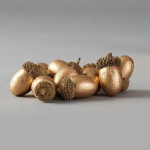 ΧΡΥΣΑ ΒΕΛΑΝΙΔΙΑ ΣΕ ΧΑΡΤΙΝΗ ΣΥΣΚΕΥΑΣΙΑ, ΣΕΤ 12ΤΜΧ, 3,5cm - Image 1