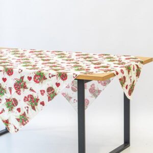 ΚΑΡΕ ΜΕ ΧΡΙΣΤΟΥΓΕΝΝΙΑΤΙΚΑ ΣΧΕΔΙΑ 100x100cm - Image 1