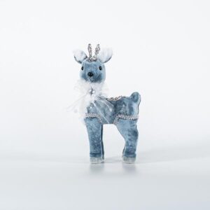 ΒΕΛΟΥΔΙΝΟ ΤΑΡΑΝΔΑΚΙ, ΜΠΛΕ, ΑΡΙΣΤΕΡΟ, 12x23cm - Image 1